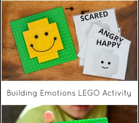 Holidays Last Minute Building Emotions Lego Activity For Kids Great