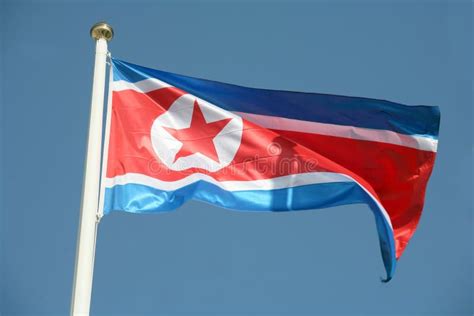 North Korean Flag Stock Photo Image Of Korea Korean 1610466