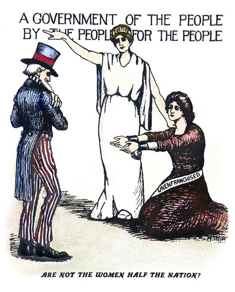Suffrage Cartoon C1919 Painting By Granger Fine Art America
