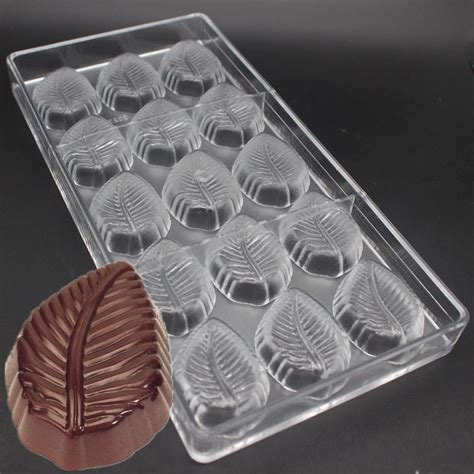 Buy Leaf Shaped Candy Molds Hard Polycarbonate