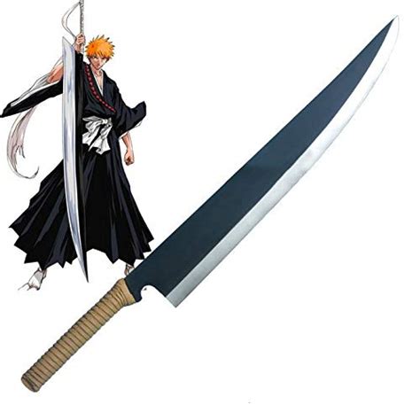 Buy Realfirensteel Bleach Kurosaki Ichigos Zangetsu Sword High