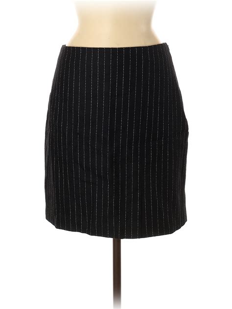 banana republic women black wool skirt 6 ebay
