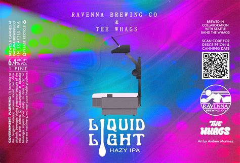 Liquid Light Hazy IPA (Whags Collab) — Ravenna Brewing Company