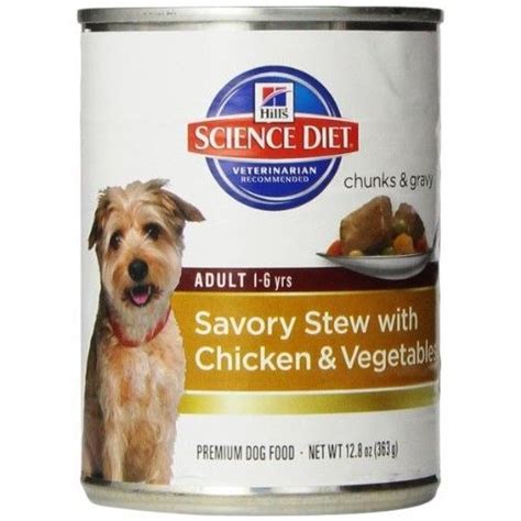 Science diet has many enthusiastic, positive reviews online from people who buy the food and feed it to their dogs. Hill's Science Diet Adult Dog Savory Stew Wet Dog Food ...