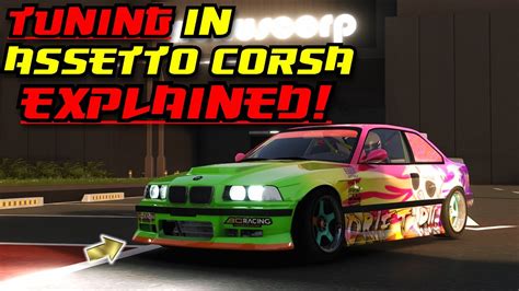 Everything You Need To Know About Tuning Cars In Assetto Corsa Youtube