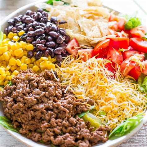 Steps To Make Taco Salad Recipes With Ground Beef