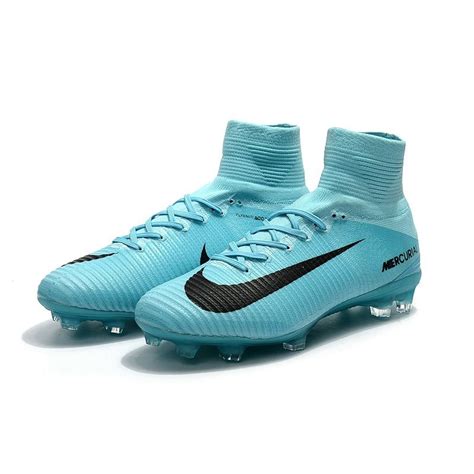 New Nike Mercurial Superfly 5 Fg Firm Ground Soccer Cleats Blue Black