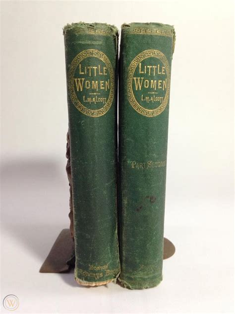 1869 Book Set Little Women 1st Edition Louisa May Alcott 1747275005