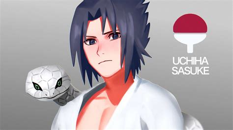 Naruto Sasuke Uchiha With White Snake Hd Anime Wallpapers Hd