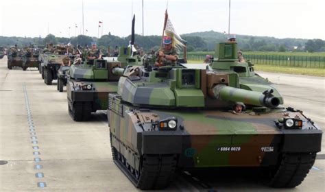 Французские танки Leclerc остаются в строю
