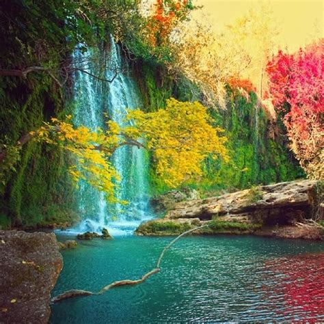 Twitter Beautifulplcs Colorful Waterfall Pool