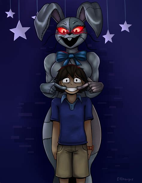 Vanny And Gregory Fnaf Sb Fanart By Rakoongrey On Deviantart