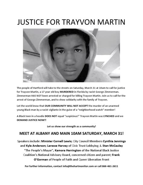 justice for trayvon martin pdf
