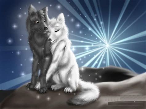 Beautiful Anime Beautiful Anime Wolves Photo By Kiwinoelle Photobucket Wolf Love Cartoon