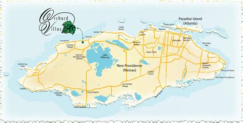 Nassau Bahamas Resorts Map