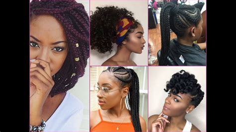 2018 Inspiring Summer Hairstyle Ideas For African American Womens Youtube