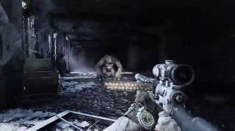 Metro 2033 Librarian And Demon Battle Youtube