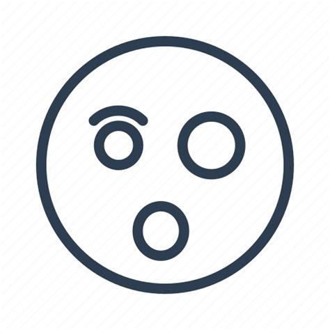 Avatar Emoticon Emotion Face Shocked Smiley Surprised Icon