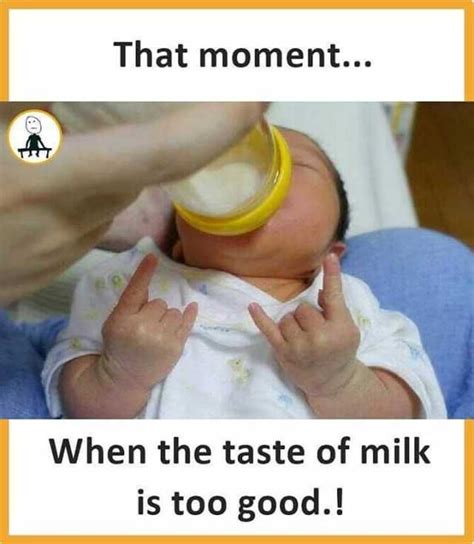 That Moment When The Taste Of Milk Is Too Good Daily Lol Pics Funny Memes Funny