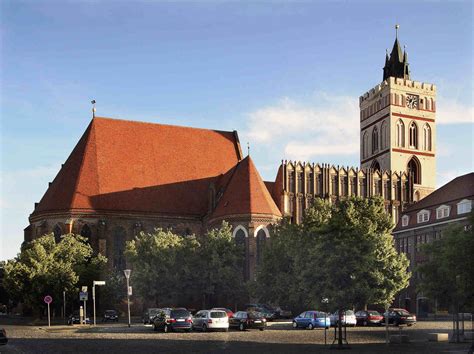 St Marys Church Frankfurt Oder Europäische Route Der Backsteingotik