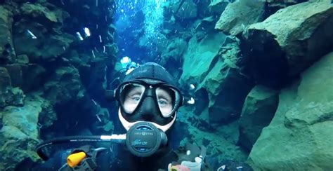 You Can Scuba Dive Between Tectonic Plates In Iceland Heres What It Looks Like Matador Network