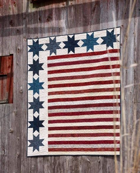 Patriotic Wall Hanging Missouri Star Quilt Pattern Missouri Star