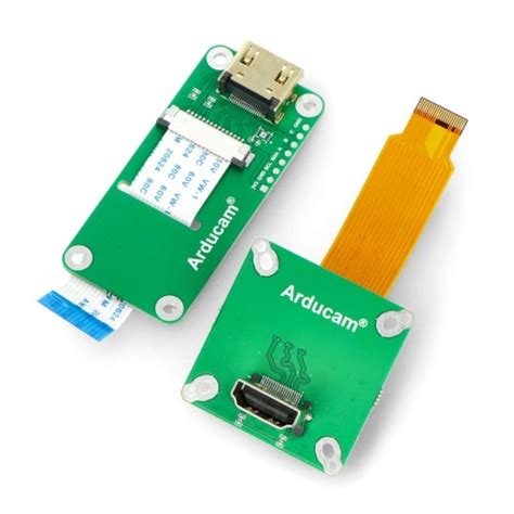 Płytka Adaptera Arducam Csi Hdmi Do Kamery Hq 12mp Imx477 Raspberry Pi Fpc 15 Pin 60 Mm