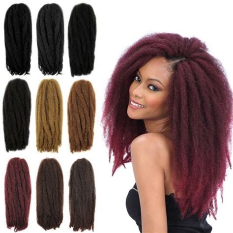 Previous 1 of 8 next. Wholesale Afro Kinky Twist Braid Curly Synthetic Hair Bulk ...