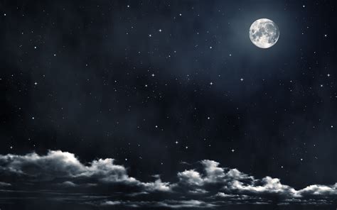 Night Cloud Wallpaper Hd Pixelstalknet