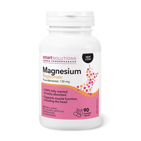 Lorna Vanderhaeghe Magnesium Bisglycinate 90 Vcaps Vitamin King