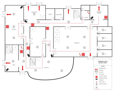 Free Editable Fire Escape Plan Examples And Templates Edrawmax
