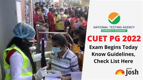 Cuet Pg Phase Exam Begins Today Know Exam Day Guidelines And