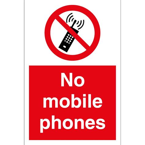 No Mobile Phones Signs From Key Signs Uk