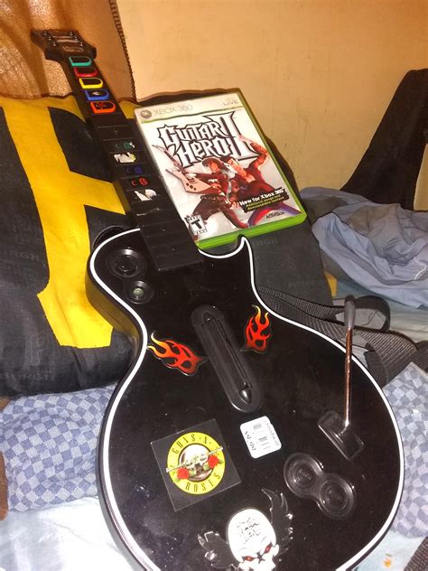 Awesome Score At Local Goodwill 2day Xbox 360 Les Paul Guitar And Guitar Hero 2 Paid 9 99 For