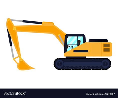 28 Excavator Vector Clipart Png Excavator Go Big