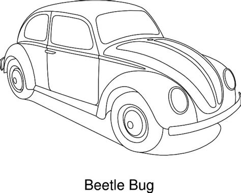 The Peoples Car Beetle Car Coloring Pages Best Place To Color Cars