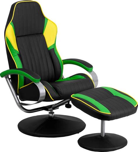 Looking for a good deal on office recliner chairs? Racing Bucket Seat Recliner Gaming Game Room Lounge Chair ...
