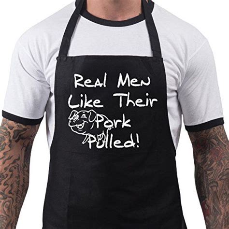 Bbq Apron Funny Aprons For Pork Pulled Barbecue Grill Kitchen T One Size Bbq Apron Aprons