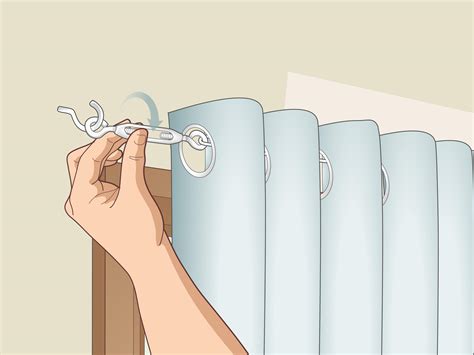Simple Ways To Hang Curtains With Wire 12 Steps With Pictures