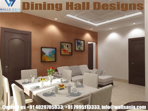 Dining Hall Designs By Walls Asia Architects And Interior Designers
