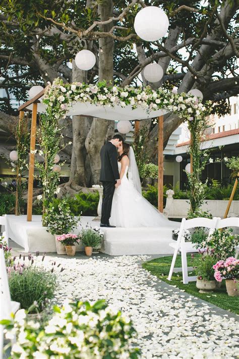 Glam Garden Party Wedding In Santa Monica