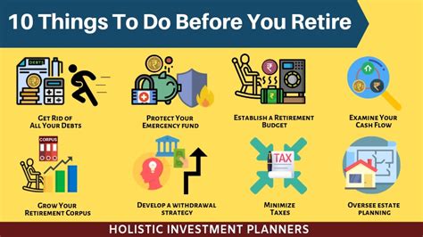 10 Things To Do Before You Retire