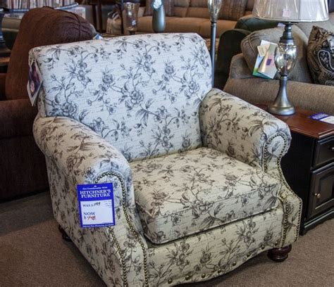 Floral Pattern Recliner Ethel Indigo Floral Push Back Recliner Chair