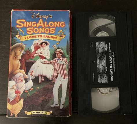 Disneys Sing Along Songs Mary Poppins VHS 1993 For Sale Online EBay
