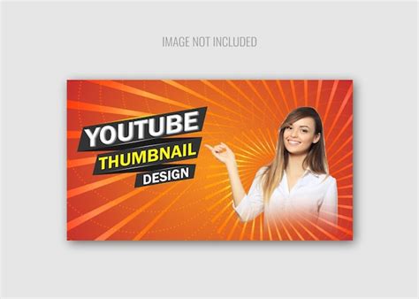 Premium Vector Vector Youtube Thumbnail Background Template Design