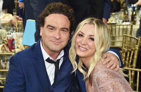 Kaley Cuoco And Johnny Galecki Get Handsy In ‘big Bang Theory Season