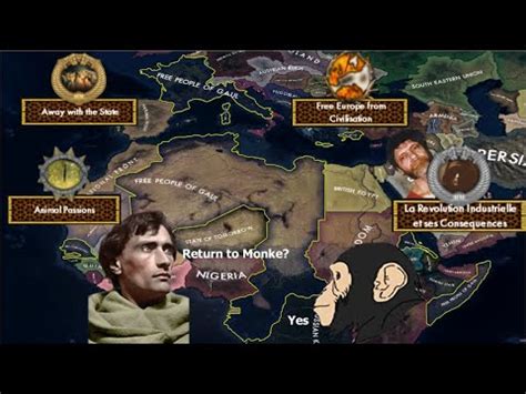 HoI4 Red Flood: France returns to Monke - YouTube