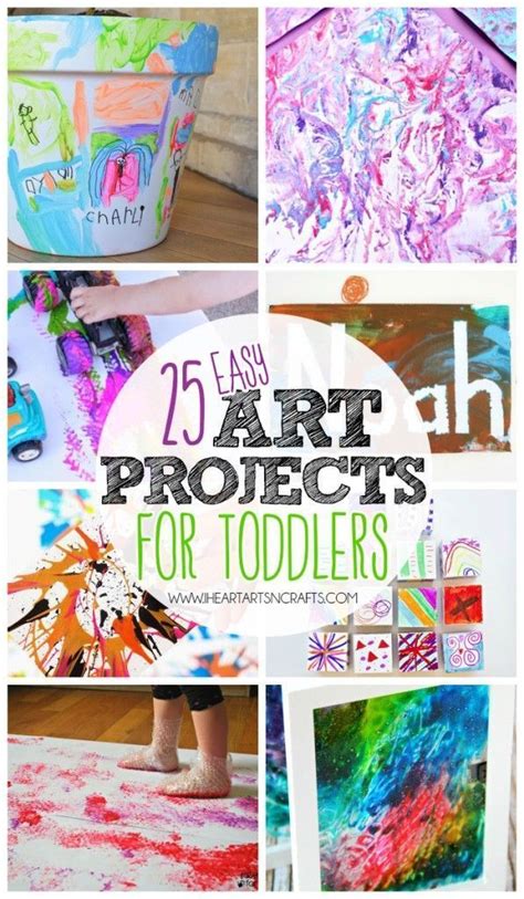 25 Easy Art Projects For Toddlers I Heart Arts N Crafts Toddler Art