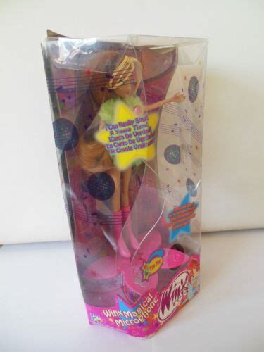 Winx Club Flora Magical Microphone Doll In Box Singsational Smoby Ebay