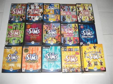 The Sims 2 Expansion Pack Pc Sims2 Gioco Base Pacchetti Simms